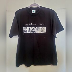 Vintage Black Matchbox Twenty Band Tshirt